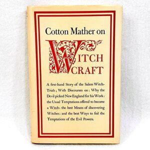 Cotton Mather On Witchcraft HC/DJ 1st Ed. (1991)